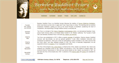 Desktop Screenshot of berkeleybuddhistpriory.org